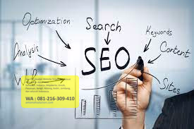 edukasi SEO jasa website Surabaya profesional B2B