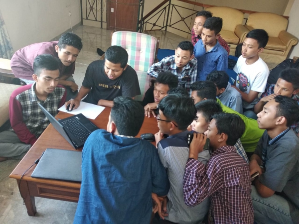 Meskipun sederhana, ini sarat ilmu karena diampu langsung Manager Desain Polygon