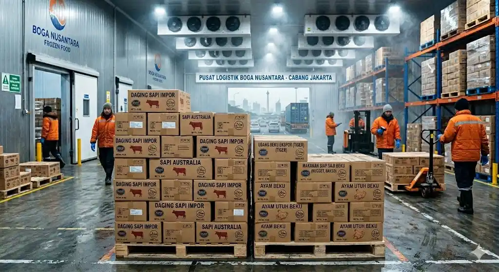 Fasilitas Cold Storage Enterprise Milik Frozen Food Supplier Jakarta