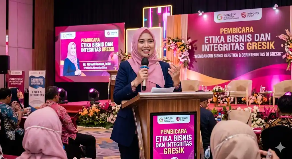 Pembicara Etika Bisnis dan Integritas Gresik