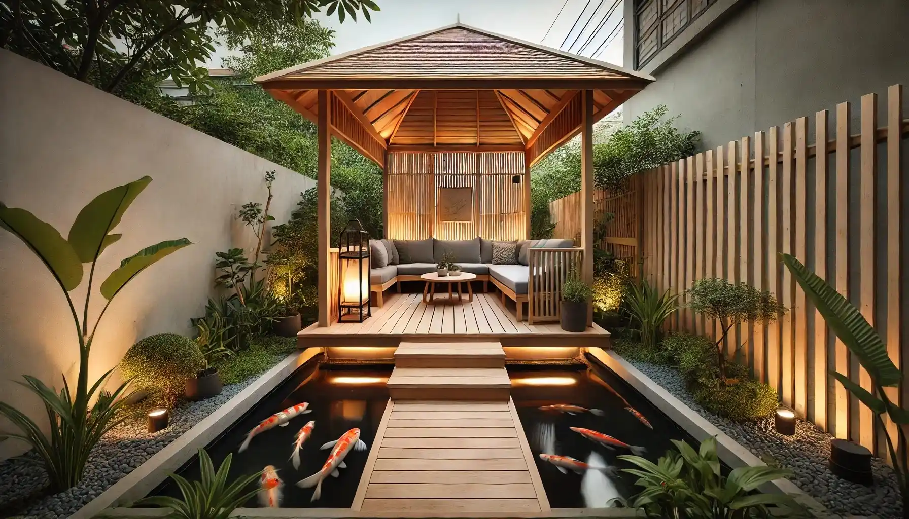 Gazebo Taman Minimalis