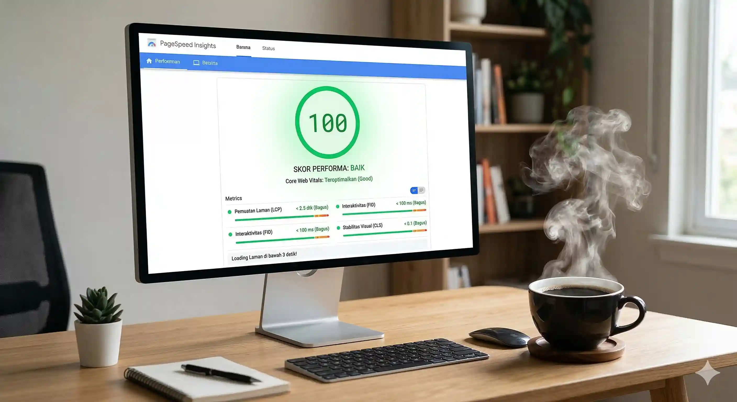 Optimasi Kecepatan Server Jasa Website Gersik