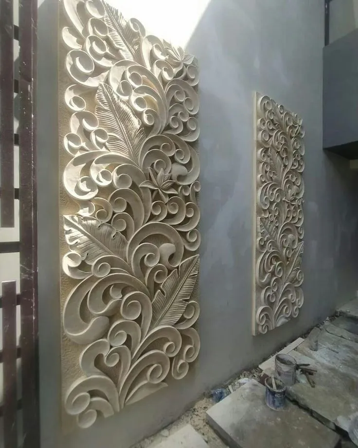 ornamen GRC untuk fasad dekoratif