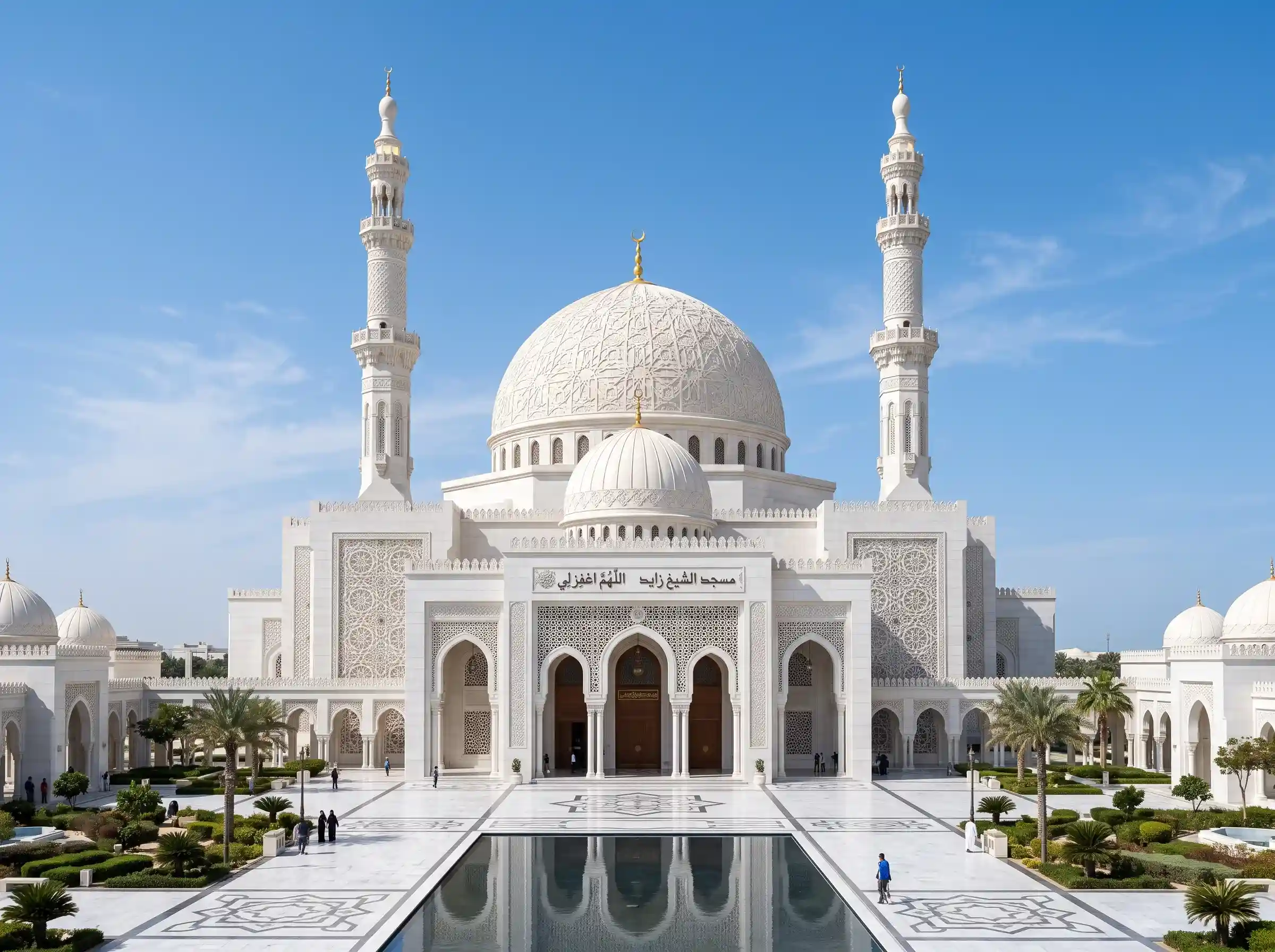 Foto ornamen GRC masjid