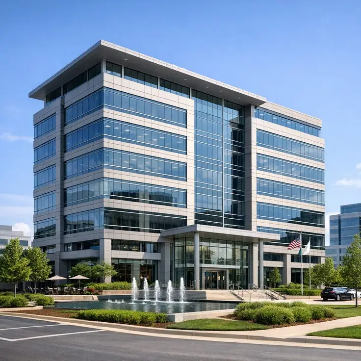 Office Building GRC Architectural Design