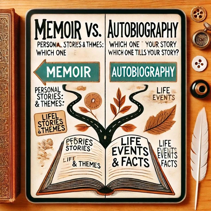 Perbedaan memoir dan autobiografi